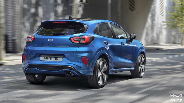 福特發(fā)布PUMA小型SUV官圖，歐式風(fēng)格，造型很有柔和感